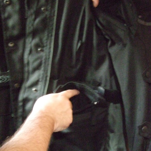 Joe Rockett Men's XL Used 100% Polyester Thermal Zip Out Liner Motorcycle Jacket - Picture 8 of 11